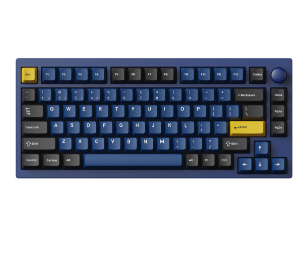 Keychron Lemokey P1 QMK/VIA Custom Gaming Keyboard Super Brown Knob - 1507488 - zdjęcie